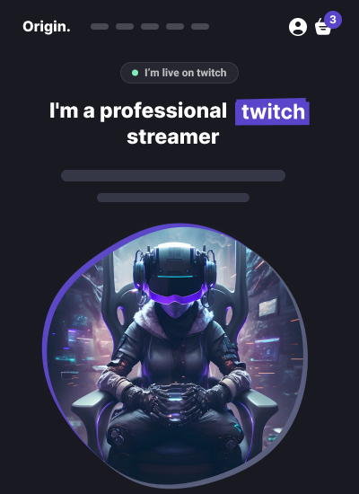 Origin Gaming WordPress Theme